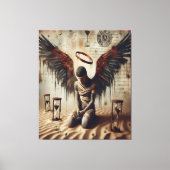 Where Angels Fall, We Rise キャンバスプリント (正面)