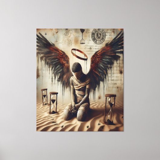 Where Angels Fall, We Rise キャンバスプリント (正面)