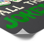 Where Are All The S Funny Chinese Mahjong Lovers  ポスター (角)