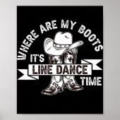 Where are my boots line dance  ポスター (正面)