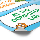 Where Are We Classroom Sign In The Seaテーマ ポスター (角)