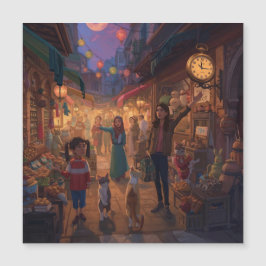 Where Cats Wander and Lanterns Glow