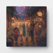 Where Cats Wander and Lanterns Glow フォトプラーク (正面)