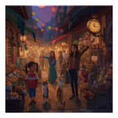 Where Cats Wander and Lanterns Glow ポスター (正面)