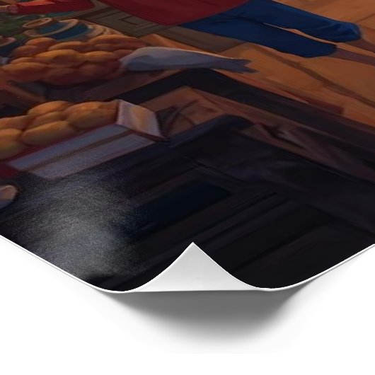 Where Cats Wander and Lanterns Glow ポスター (コーナー)