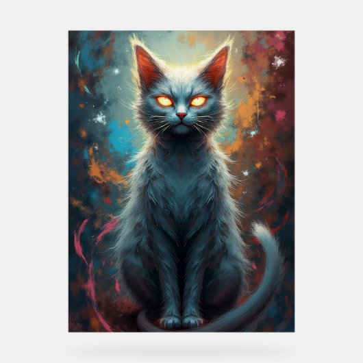 Where curiosity meets the cosmos. アクリルサイン (正面)