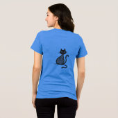 Where curiosity meets the cosmos トライブレンドTシャツ (裏面全面)