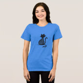 Where curiosity meets the cosmos トライブレンドTシャツ (正面全面)