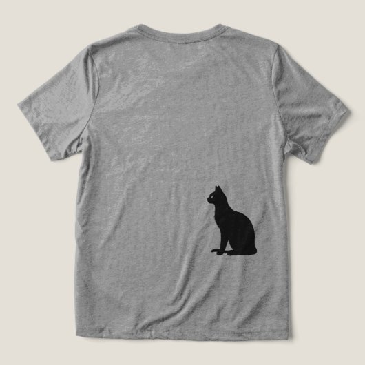 Where curiosity meets the cosmos. トライブレンドTシャツ (デザイン裏面)