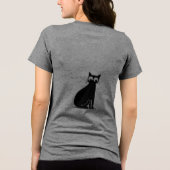 Where curiosity meets the cosmos トライブレンドTシャツ (裏面)