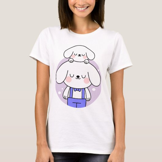 Where Cuteness Stands Tall Tシャツ (正面)