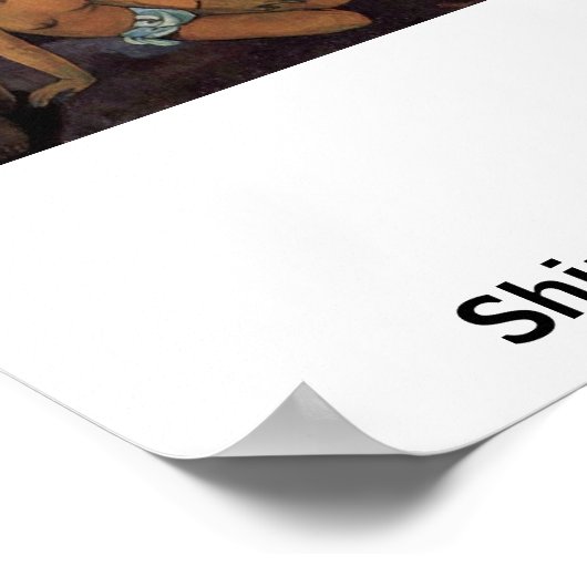 Where Do We Come From? By Paul Gauguin ポスター (角)