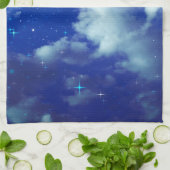 Where Dreams Reside Kitchen Towel | Starry Night  キッチンタオル (折り畳み)