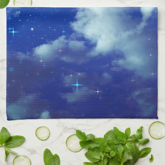 Where Dreams Reside Kitchen Towel | Starry Night キッチンタオル (折り畳み)
