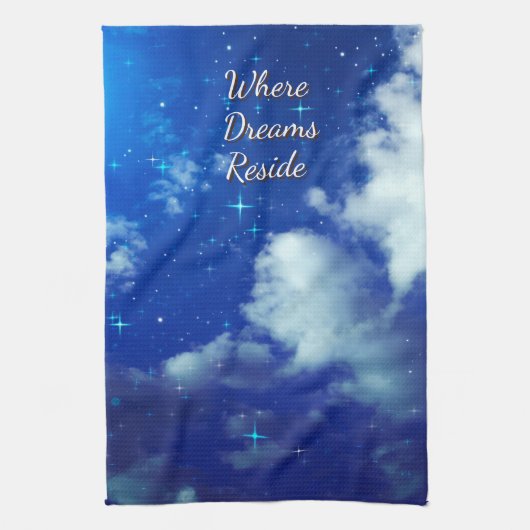 Where Dreams Reside Kitchen Towel | Starry Night キッチンタオル (縦)