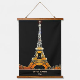Where DreamsTouchザスカイ:エッフェルタワー 吊り下げ型タペストリー
