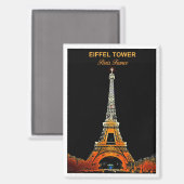 Where DreamsTouchザ・スカイ：エッフェルタワーマグネット マグネット (正面/裏面)