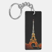 Where DreamsTouchザ・スカイ：ザ・エッフェル・タワー キーホルダー (正面左)