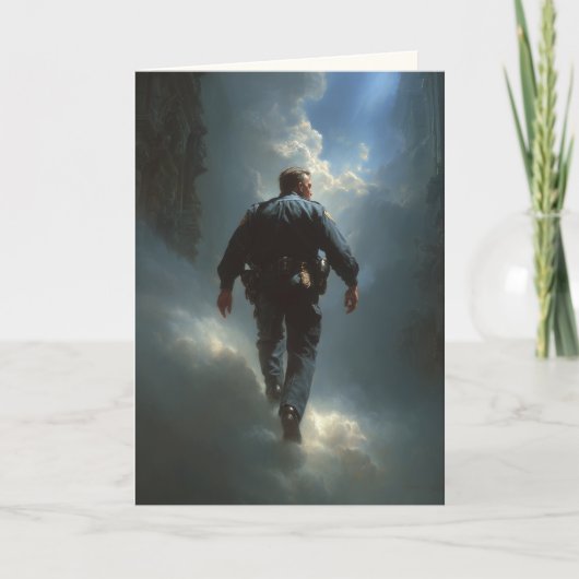 "Where Duty Rests" Sympathy カード (正面)