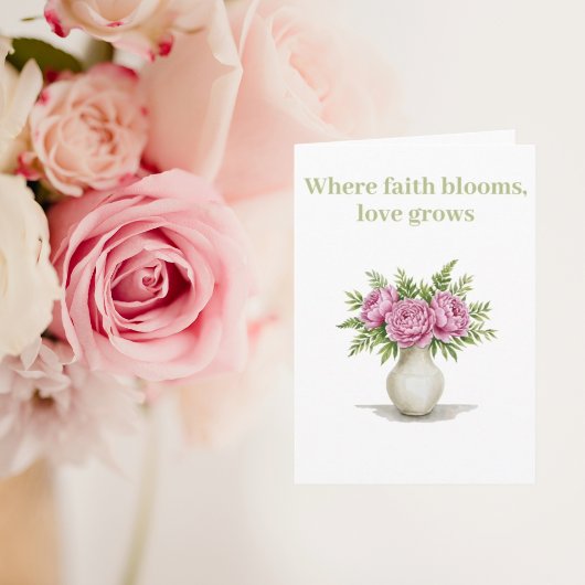Where fatih blooms love grows カード