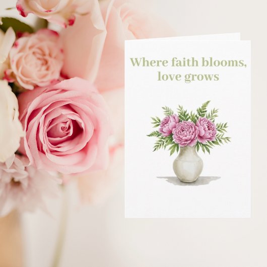 Where fatih blooms love grows カード