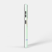 Where Flowers開花そう希望する – 透明なFlo Samsung Galaxyケース (右側面)