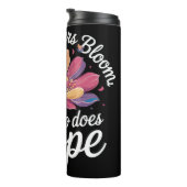 Where Flowers開花、Hope Flowers タンブラー (回転右)