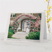 Where flowers bloom so does hope.  カード (黄色い花)