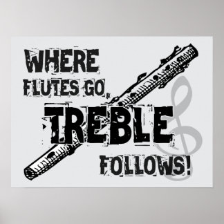Where Flutes Go, Treble Follows! ポスター
