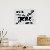 Where Flutes Go, Treble Follows! ポスター (キッチン)
