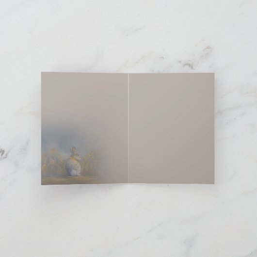 Where Goes Mr Hare 4 x 5.6" カード (内部)