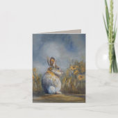 Where Goes Mr Hare 4 x 5.6" カード (正面)