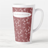 Where Hair Dreams 来 to  Life Your Hairサロン カフェラテマグ (右)