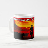 Where Have All The Cowboys Gone? - Design 1 コーヒーマグカップ (正面左)
