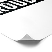 Where I Go Trouble Follows Funny Matching Couple S ポスター (角)