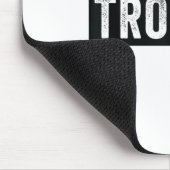 Where I Go Trouble Follows Funny Matching Couple S マウスパッド (コーナー)