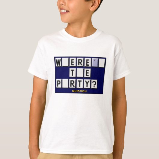 Where isパーティー tシャツ (正面)