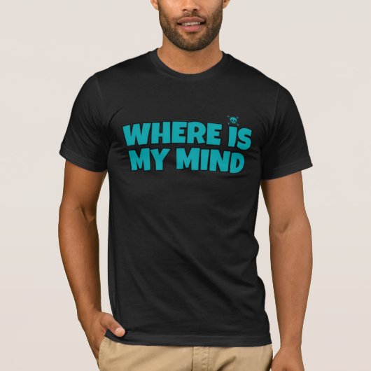 Where Is My Mind – レトロロックな雰囲気、Pixies Tシャツ (正面)