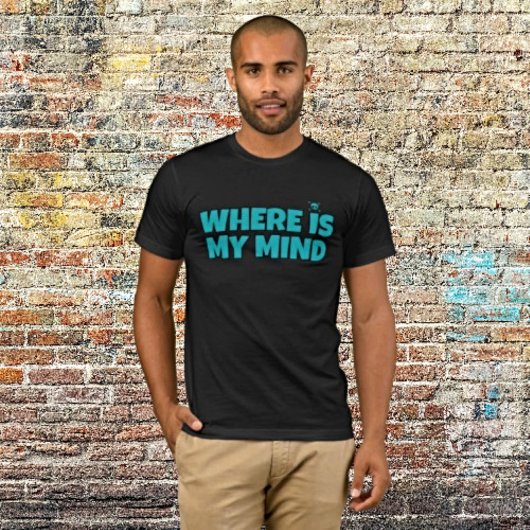 Where Is My Mind - Aレトロ・ロック・ヴィーブ， Pixies Tシャツ