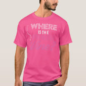 Where Is The Finish Wine Running Tシャツ (正面)