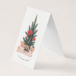 Where Joy開花折りカード | ホリデー.クリスマス