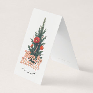 Where Joy開花折りカード | ホリデー.クリスマス