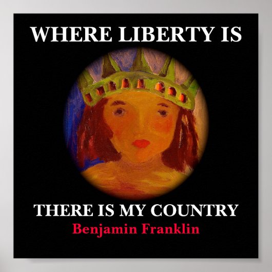 WHERE LIBERTY IS - POSTER ポスター (正面)