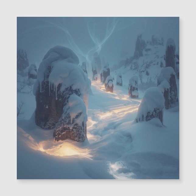 Where Light Wanders in Winter (正面)