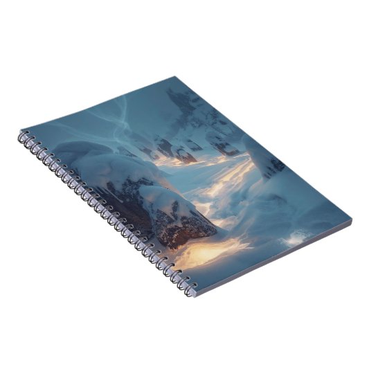 Where Light Wanders in Winter ノートブック (右側)