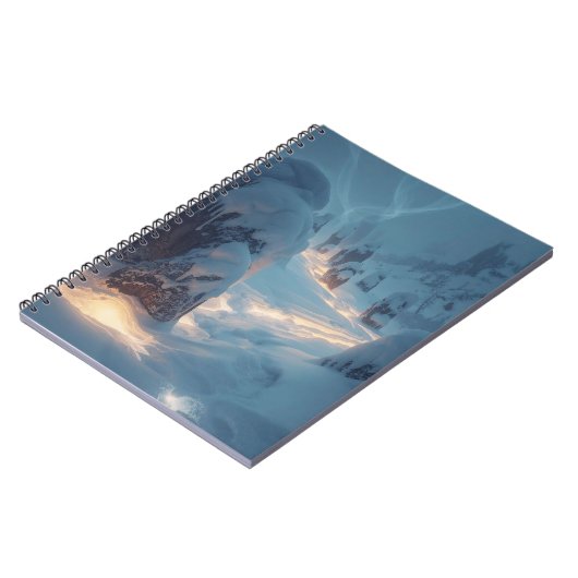 Where Light Wanders in Winter ノートブック (左側)