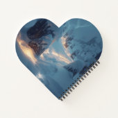 Where Light Wanders in Winter ノートブック (裏面)