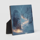 Where Light Wanders in Winter フォトプラーク (正面)