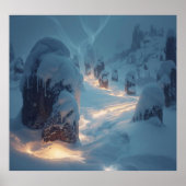 Where Light Wanders in Winter ポスター (正面)