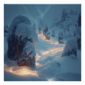 Where Light Wanders in Winter ポスター (正面)